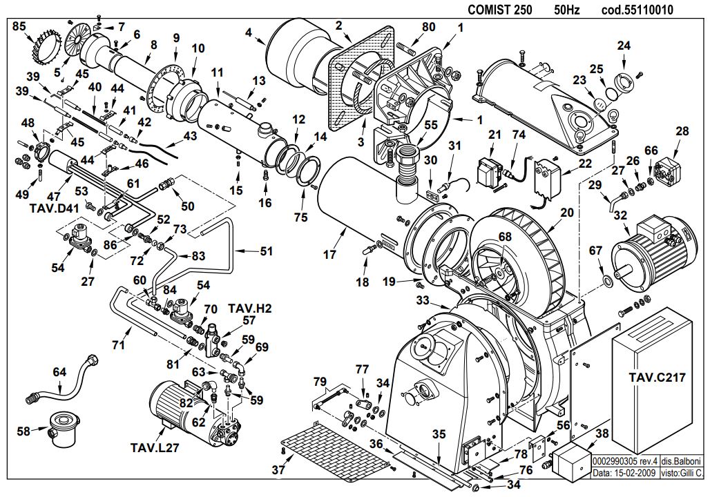 Baltur COMIST 250